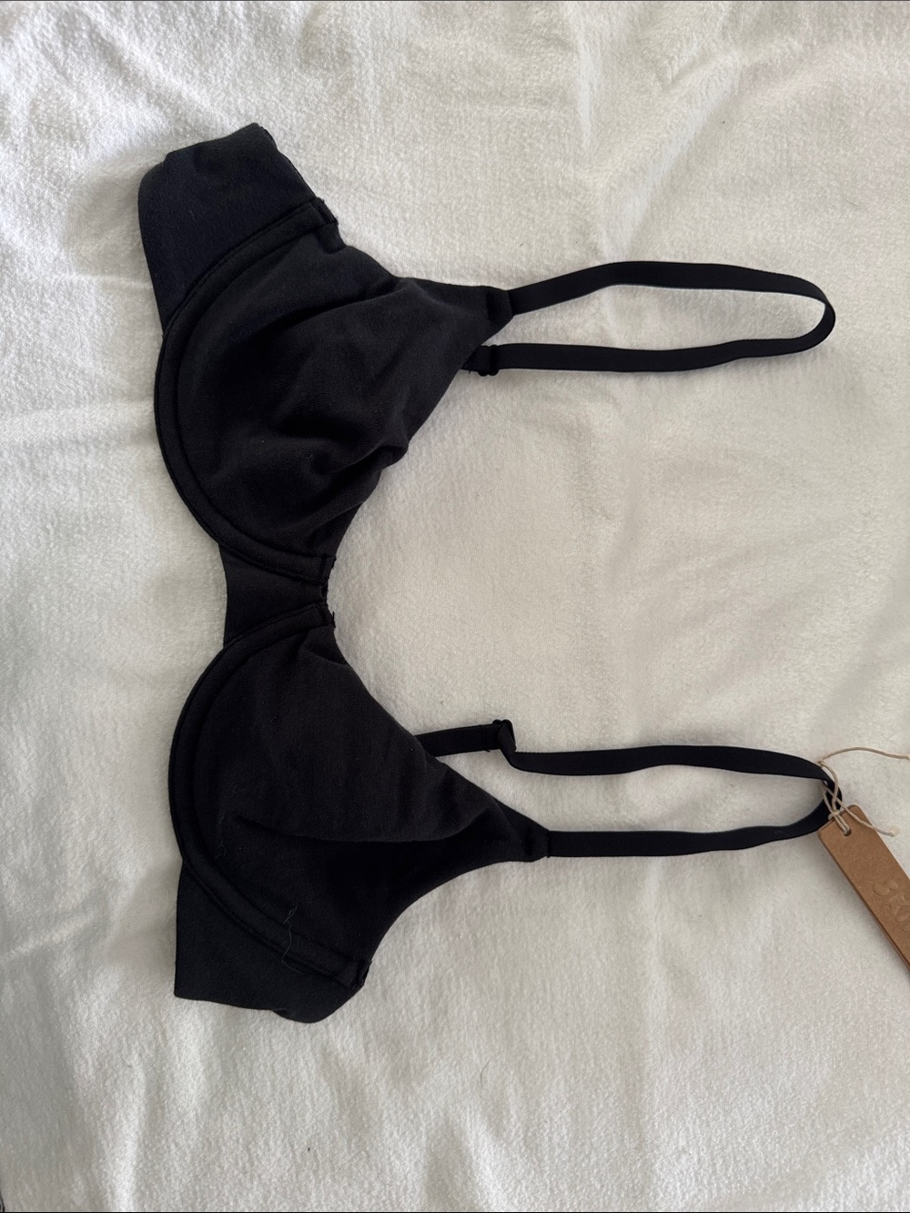 SKIMS Black Underwire Bra